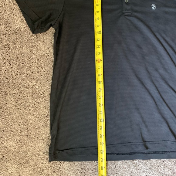 Izod Golf Black Polo - Picture 4 of 5